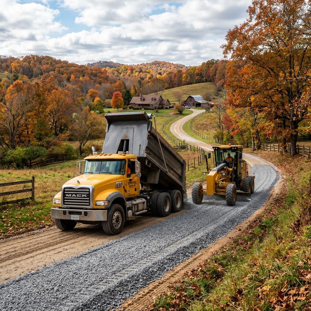 Why You Should Repair Your Gravel Driveway Before Winter